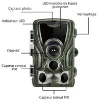 camera de chasse connectée mobile ou piège photographique