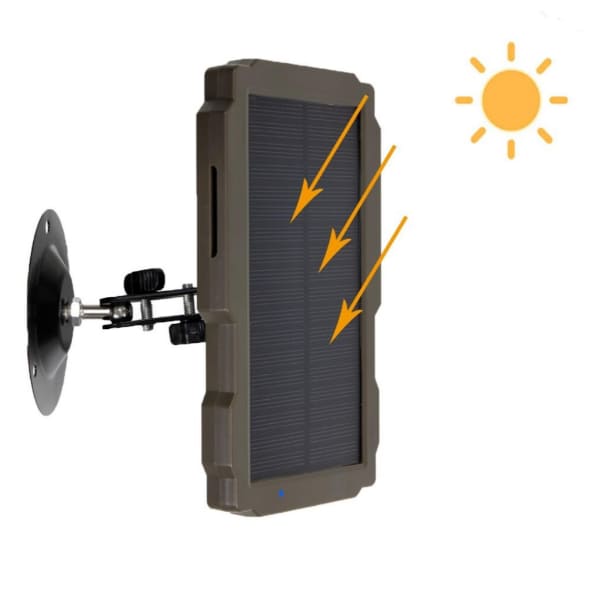 Chargeur solaire pour caméra de chasse | Malonn