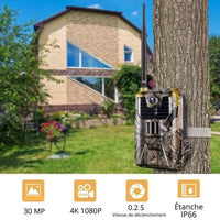 Caméra de chasse avec application mobile - 4G caméra surveillance | Malonn